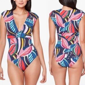 BLEU Rod ONE PIece Swimsuit - Size 12